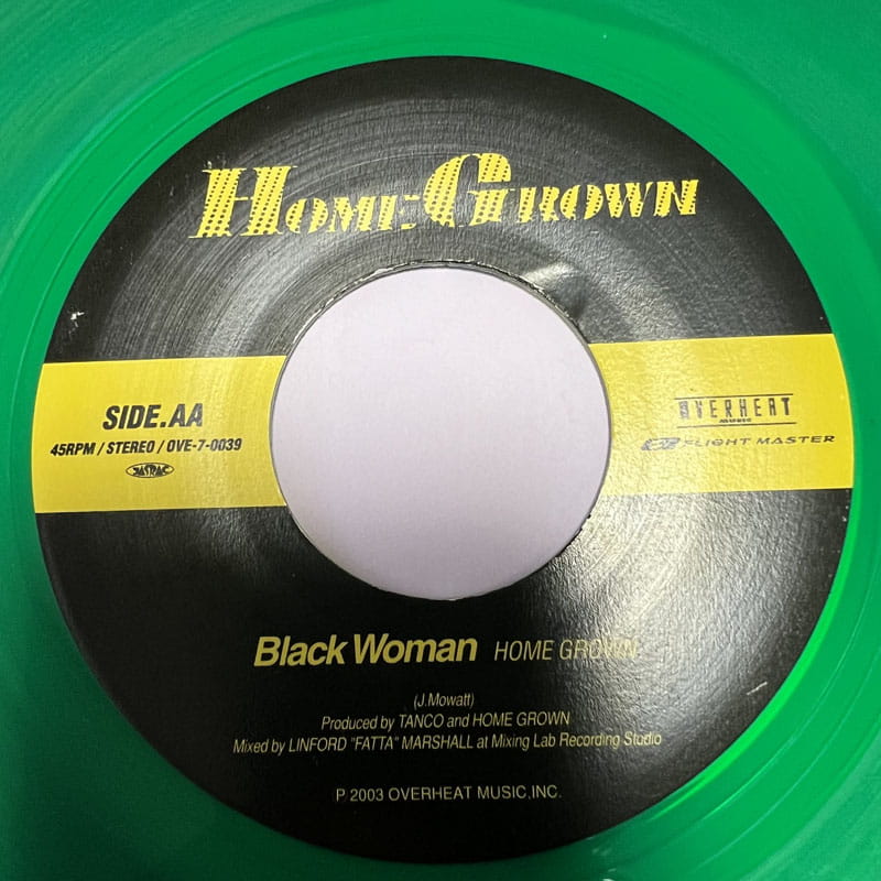 HOME GROWN / BLACK WOMAN - PAPA U-GEE & AILIE / GROW UP