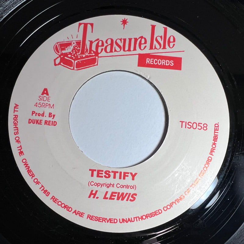 ALTON ELLIS & U-ROY / AIN'T THAT LOVING YOU - H LEWIS / TESTIFY