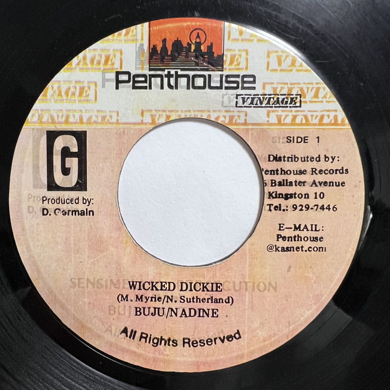 BUJU BANTON & NADINE SUTHERLAND / WICKED DICKIE