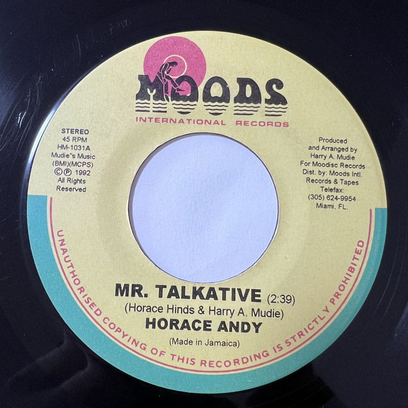 HORACE ANDY / MR. TALKATIVE
