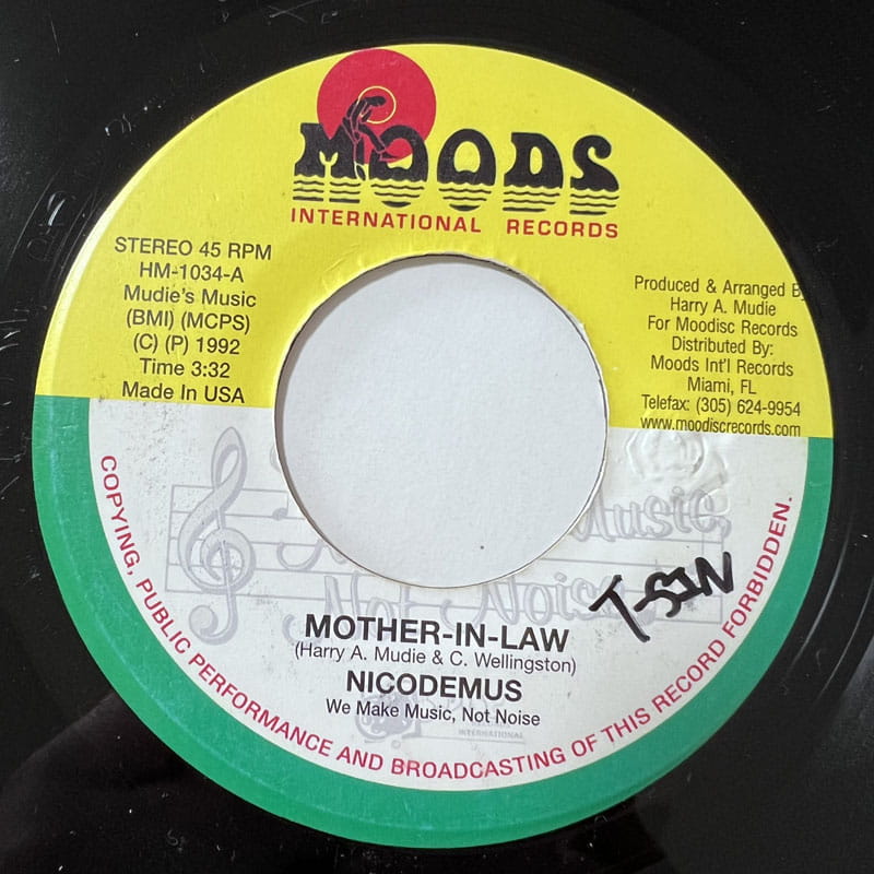 NICODEMUS / MOTHER IN LAW