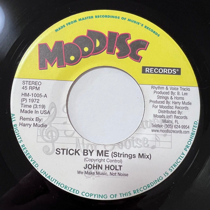 JOHN HOLT / STICK BY ME