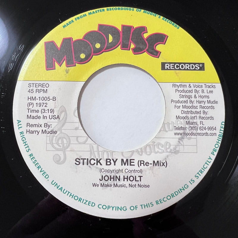 JOHN HOLT / STICK BY ME