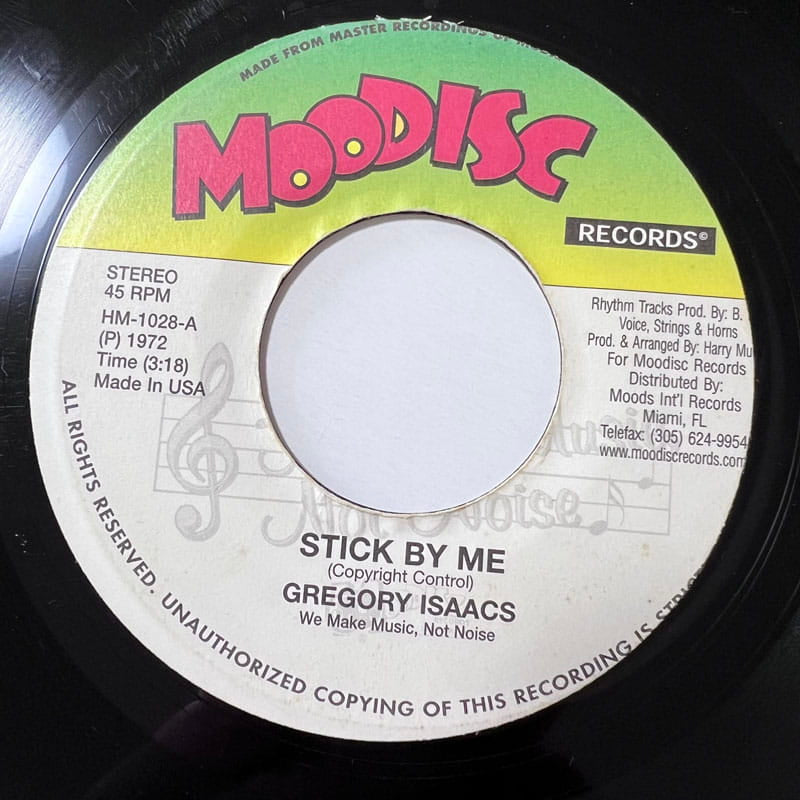 GREGORY ISAACS / STICK BY ME