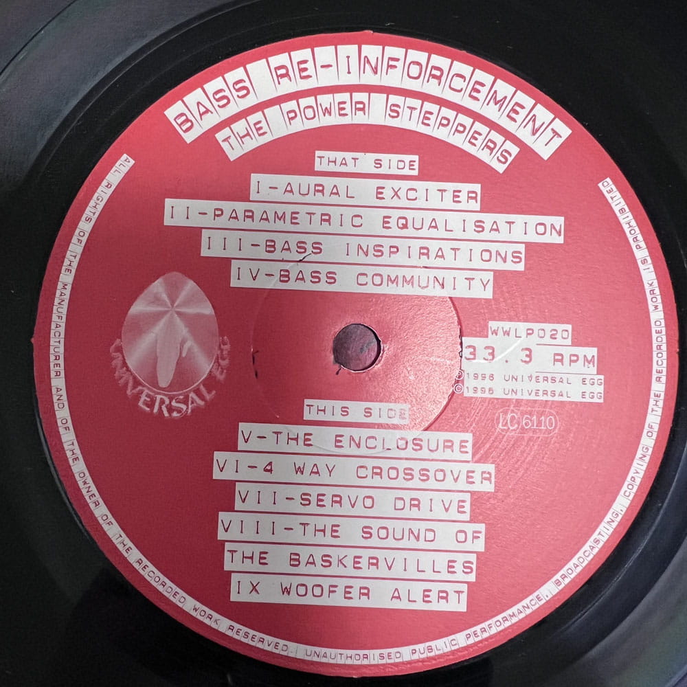 BASS RE-ENFORCEMENT / THE POWER STEPPERS
