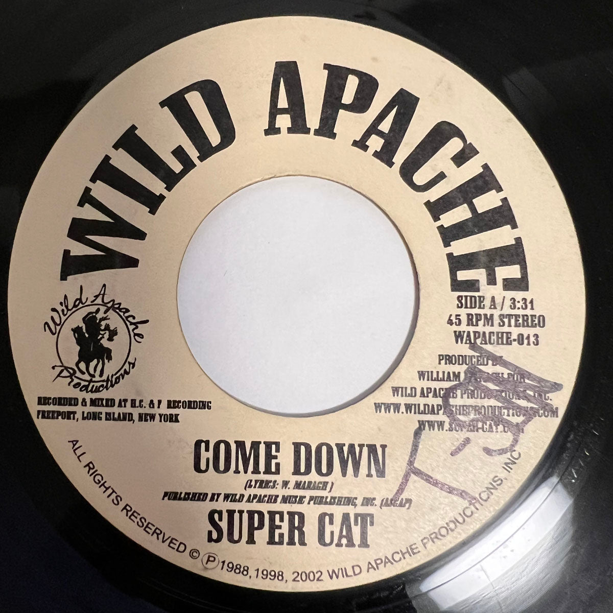 SUPER CAT / COME DOWN