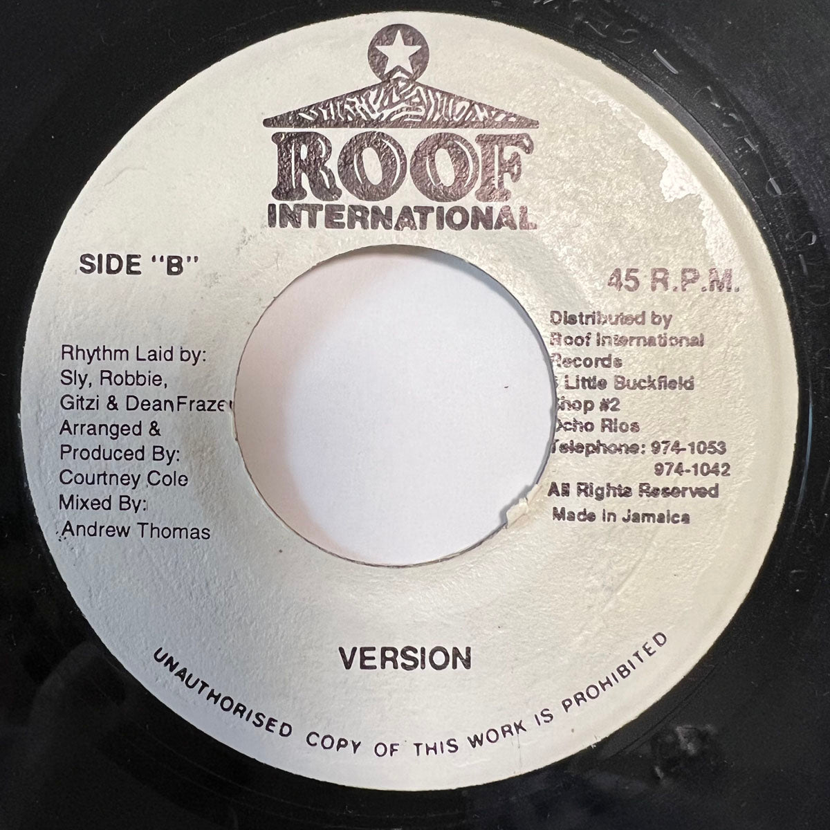 BEENIE MAN / IF YOU LIVE BY THE GUN