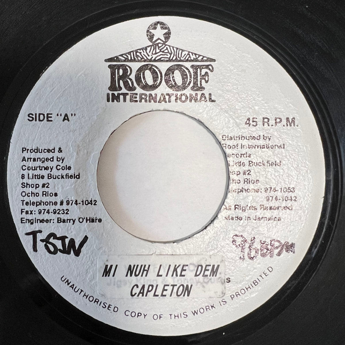 CAPLETON / MI NUH LIKE DEM