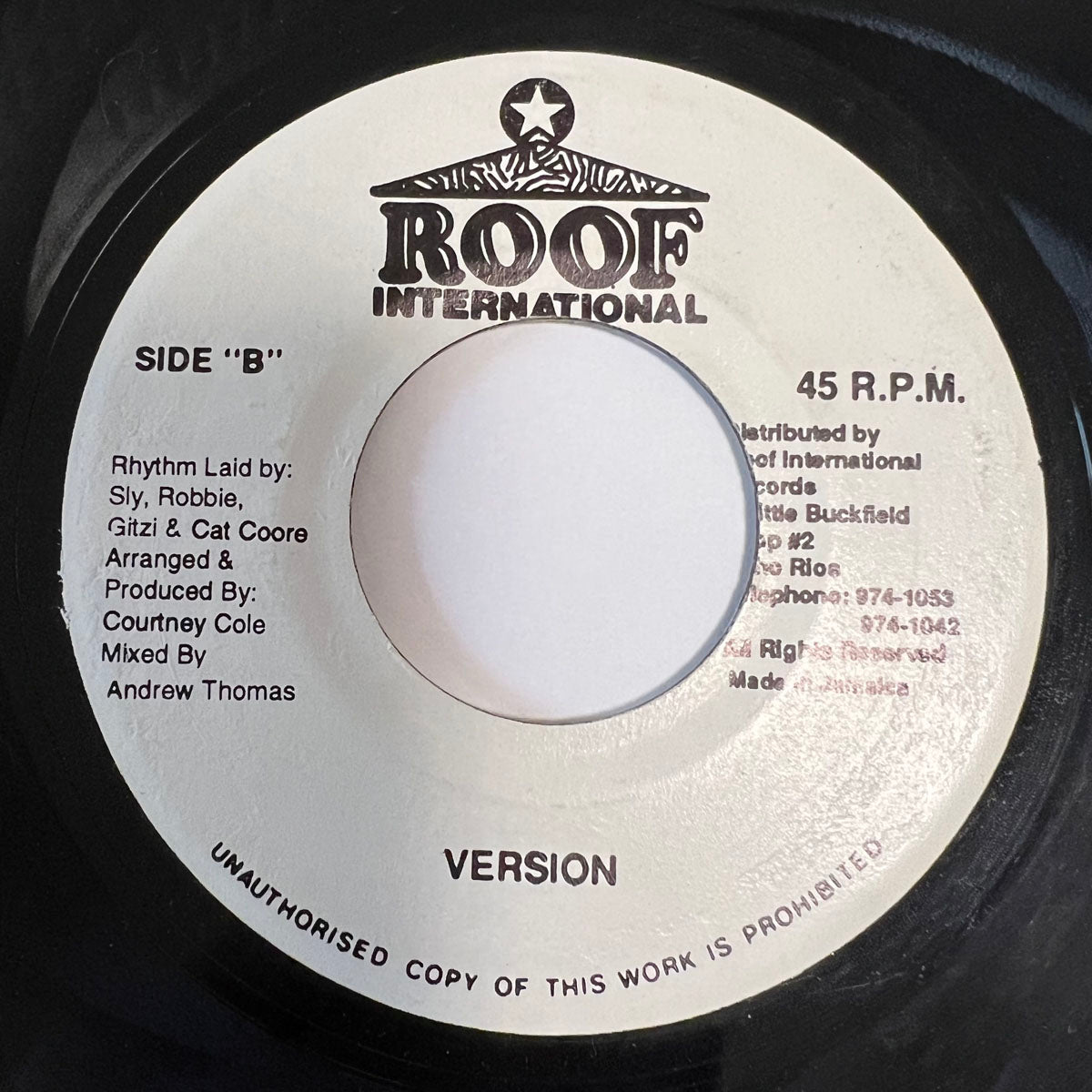 TONY CURTIS & SHAGGY WONDER / BEAT OF MY HEART