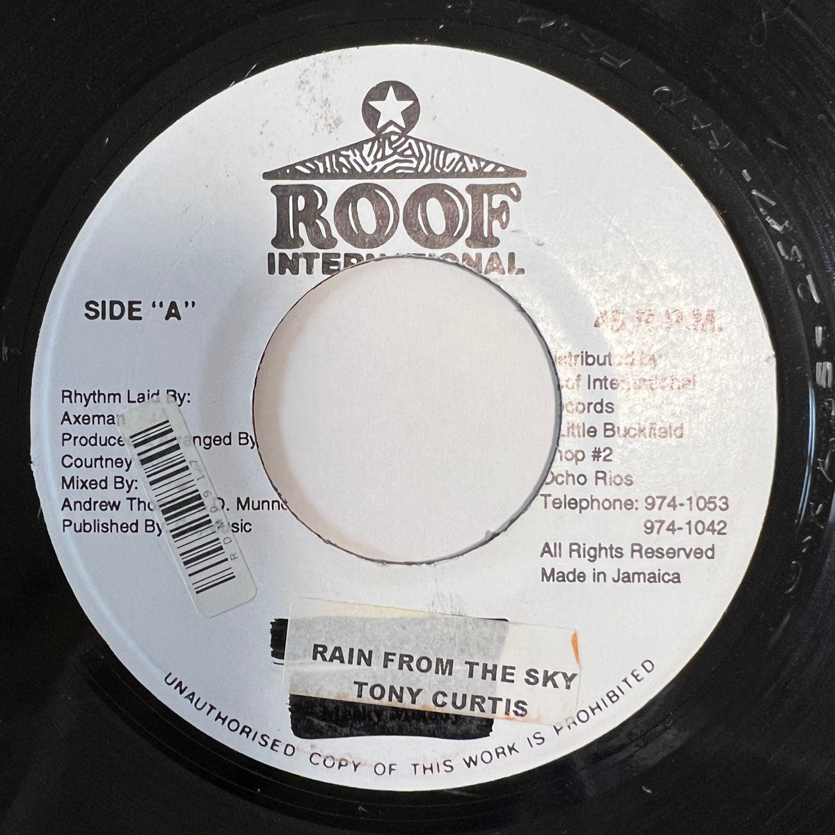 TONY CURTIS / RAIN FROM THE SKY