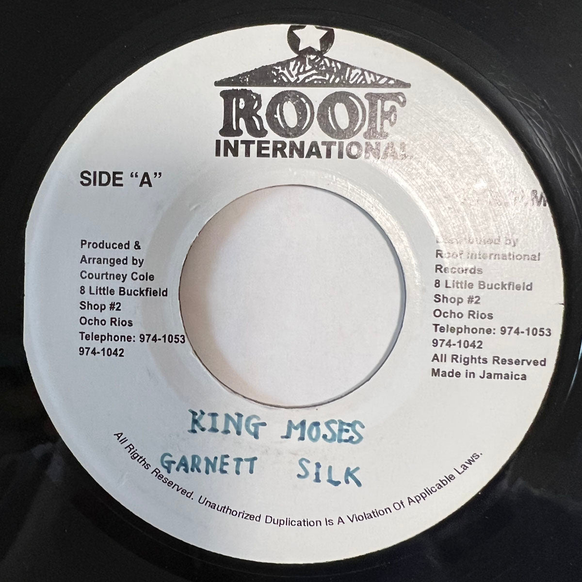 GARNETT SILK / KING MOSES