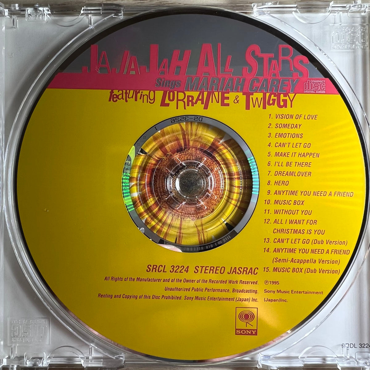 [RESTOCK]【CD】JA JA JAH ALL STARS / SINGS MARIAH CAREY