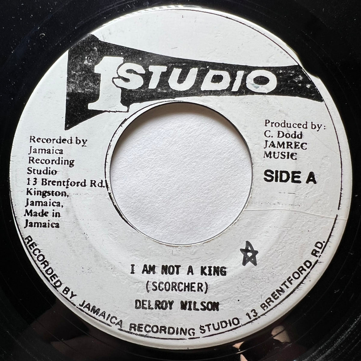 DELROY WILSON / I'M NOT A KING - SKATALITES / BASKIN'S HOP