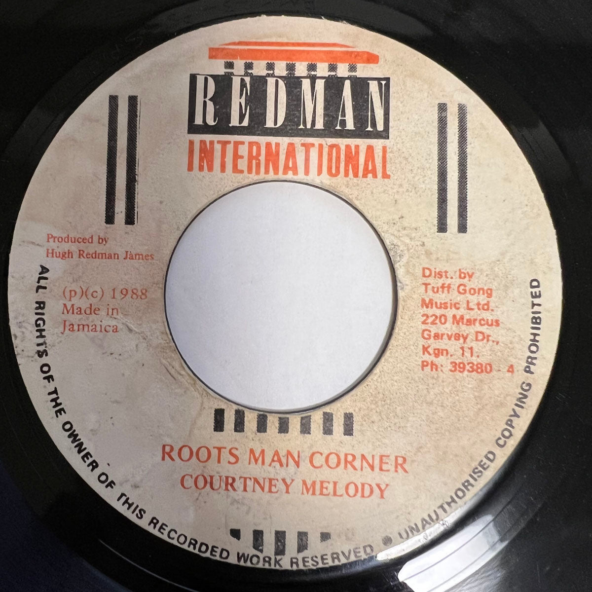 COURTNEY MELODY / ROOTS MAN CORNER