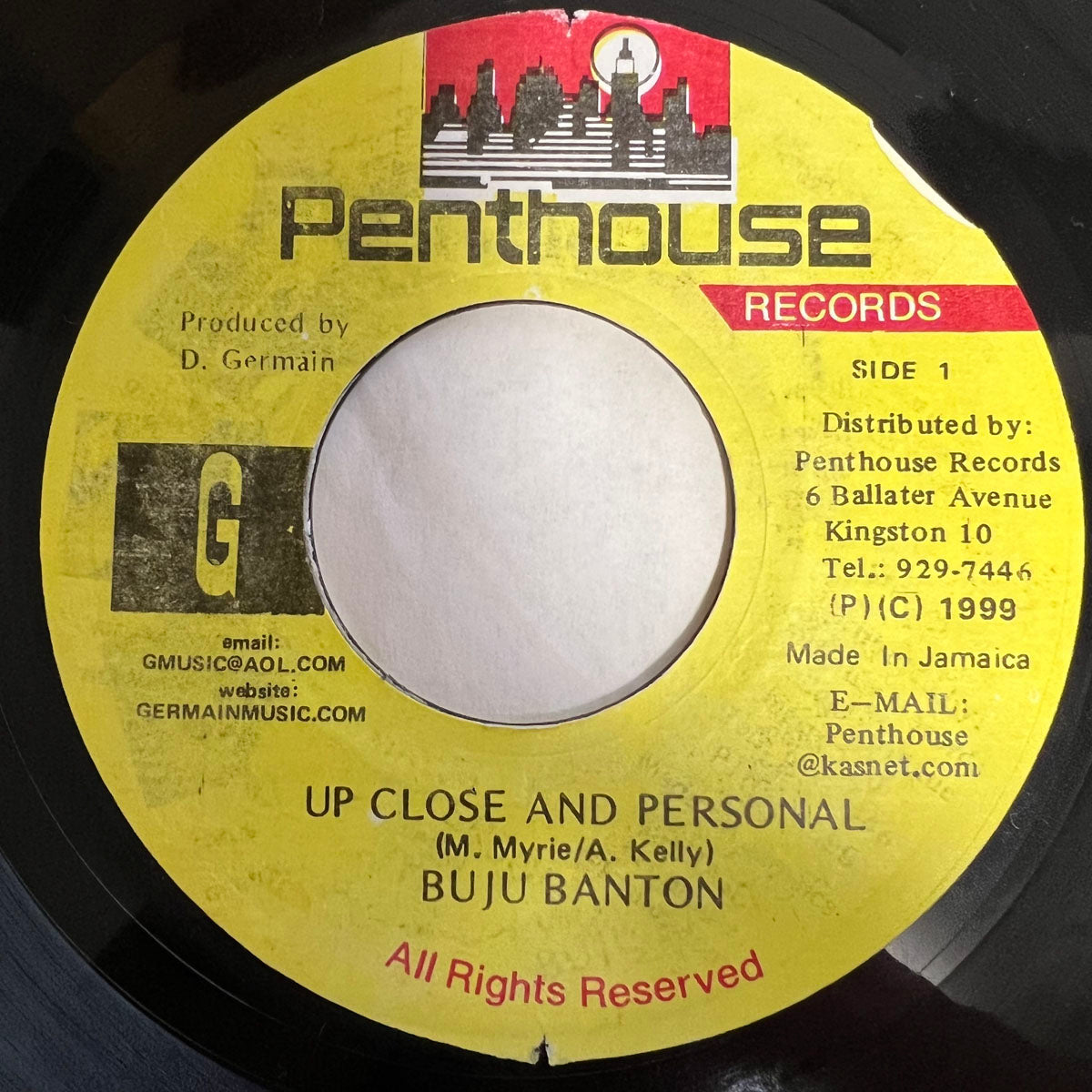 BUJU BANTON / UP CLOSE AND PERSONAL