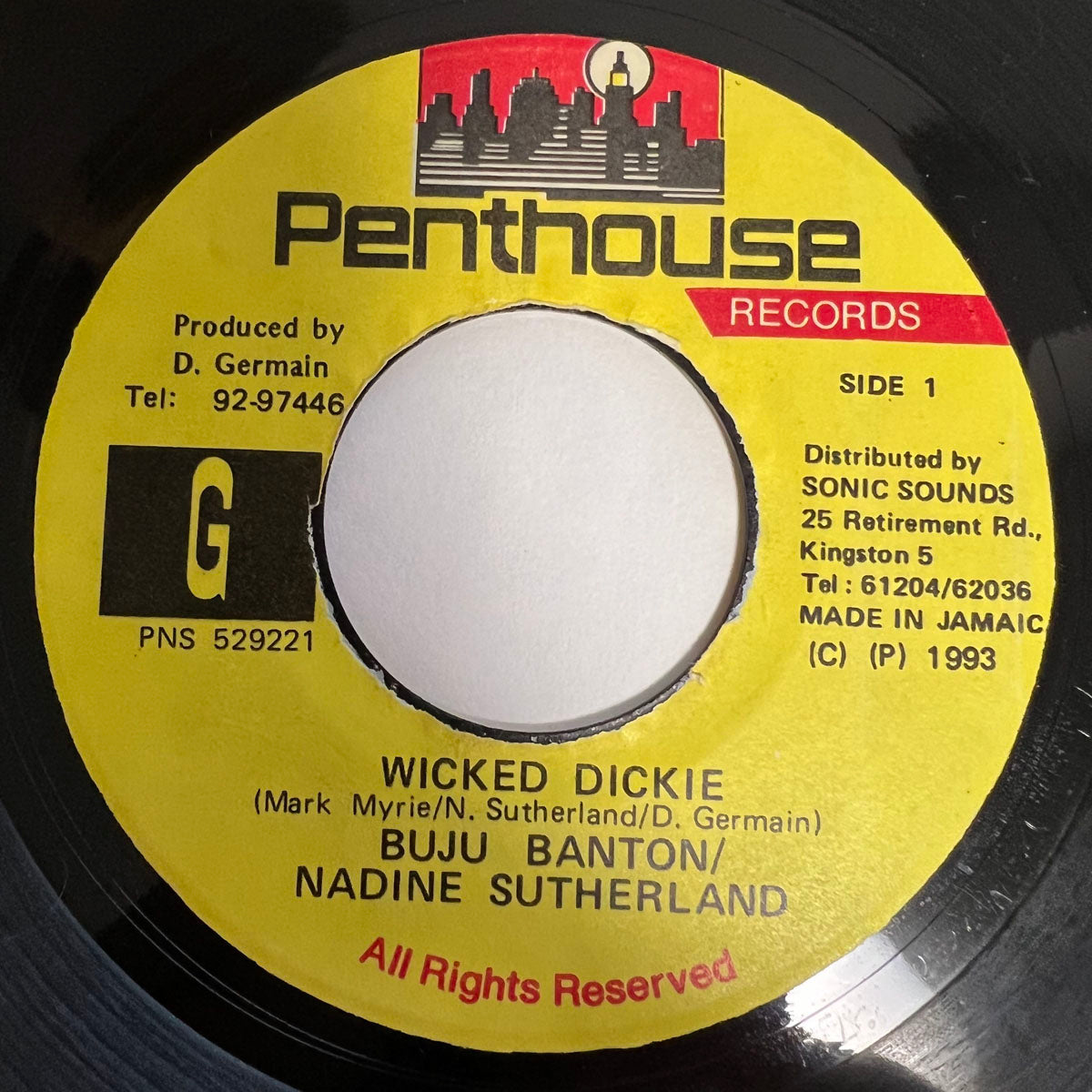 BUJU BANTON & NADINE SUTHERLAND / WICKED DICKIE