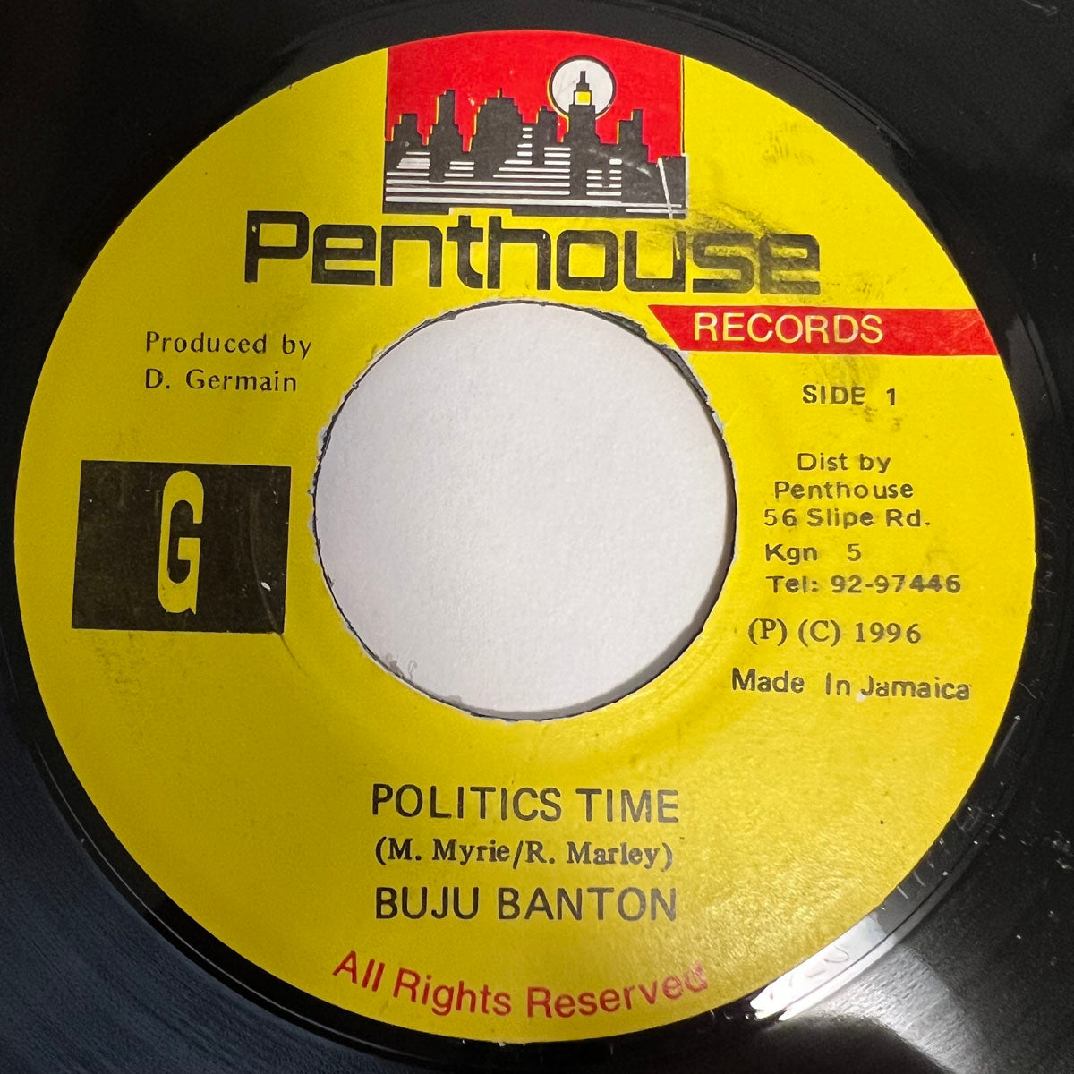 BUJU BANTON / POLITICS TIME