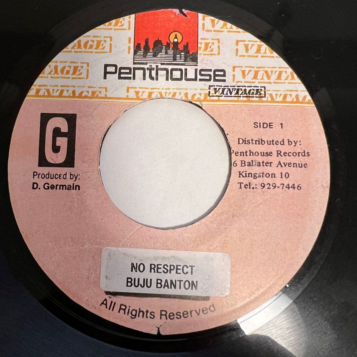 BUJU BANTON / NO RESPECT - HIM TEK OFF