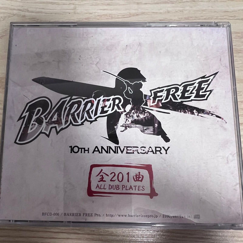 【CD】BARRIER FREE / 鬼MIX ALL DUB PLATE