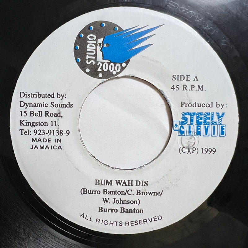 BURRO BANTON / BUM WAH DIS