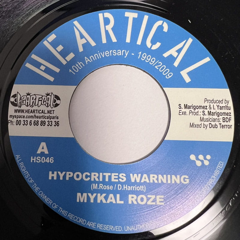 MYKAL ROSE / HYPOCRITES WARNING