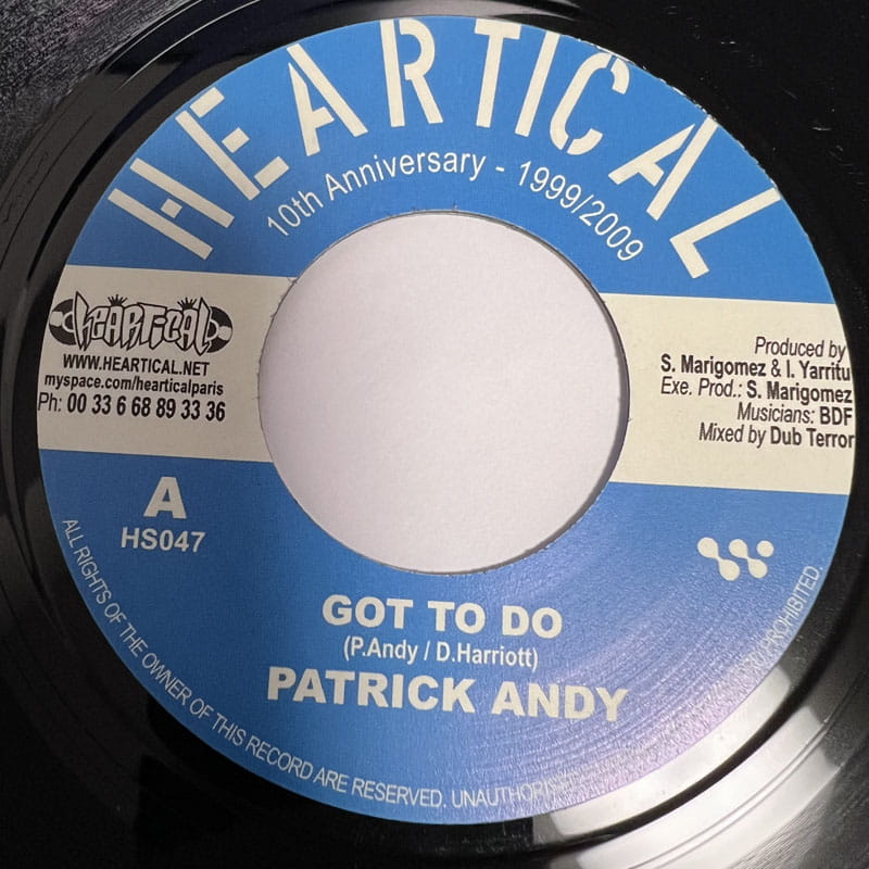 PATRICK ANDY / GOT TO DO