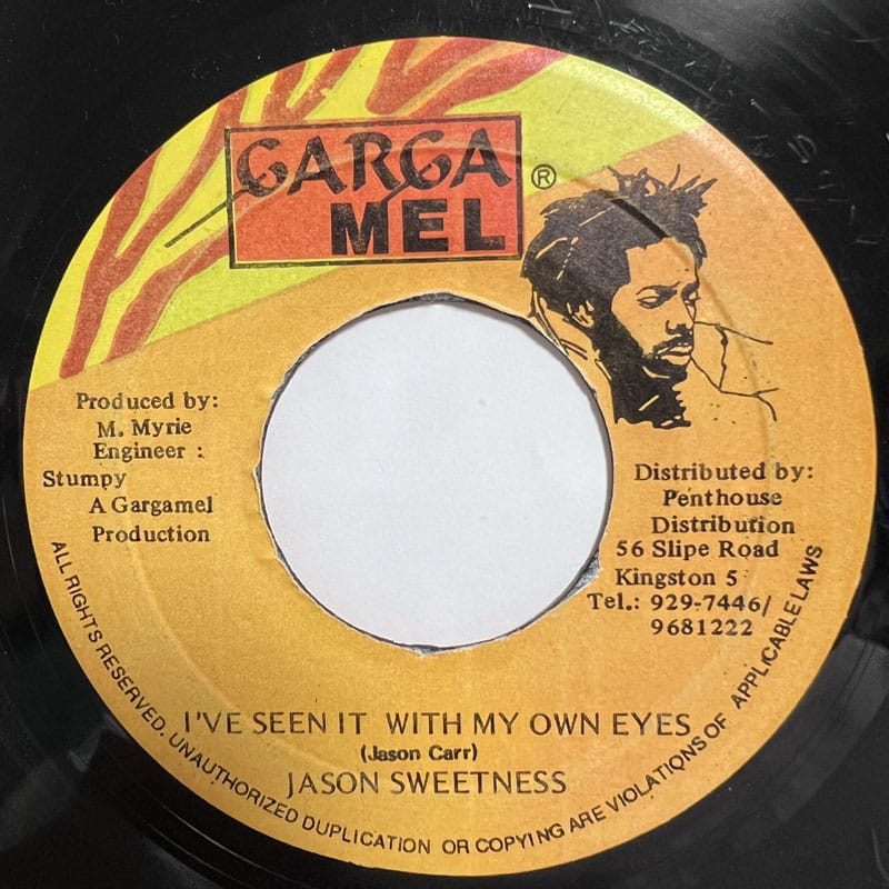 JASON SWEETNESS / I'VE SEEN IT WITH MY OWN EYES