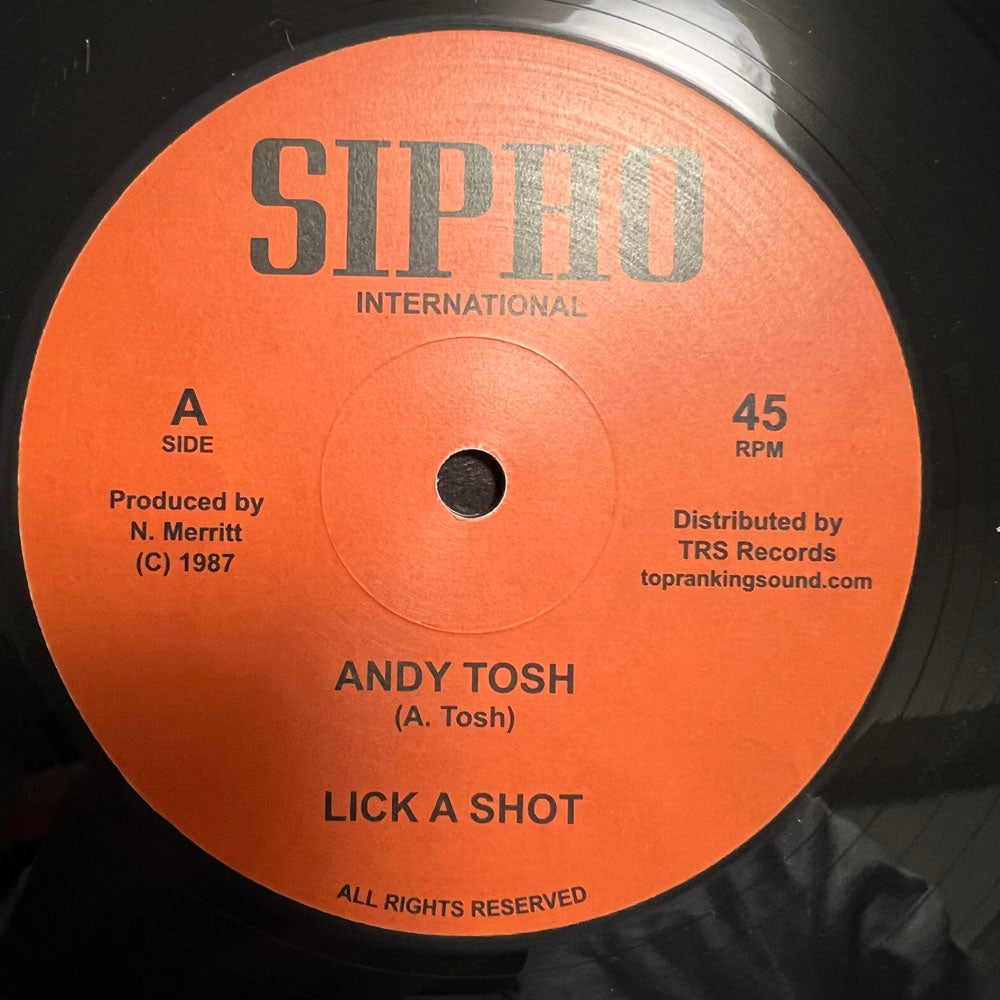 FRANKIE WILMOTT / SENSIMILLA - ANDY TOSH / LICK A SHOT