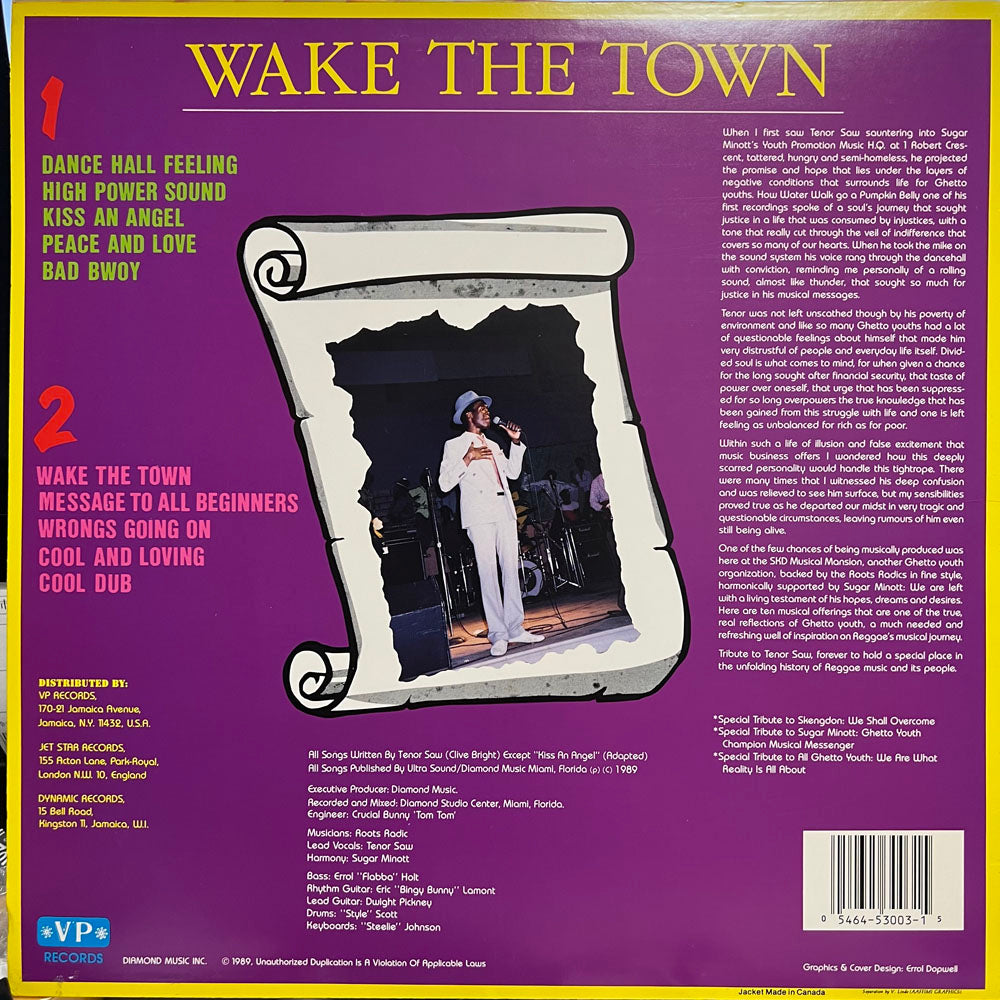 TENOR SAW / WAKE THE TOWN