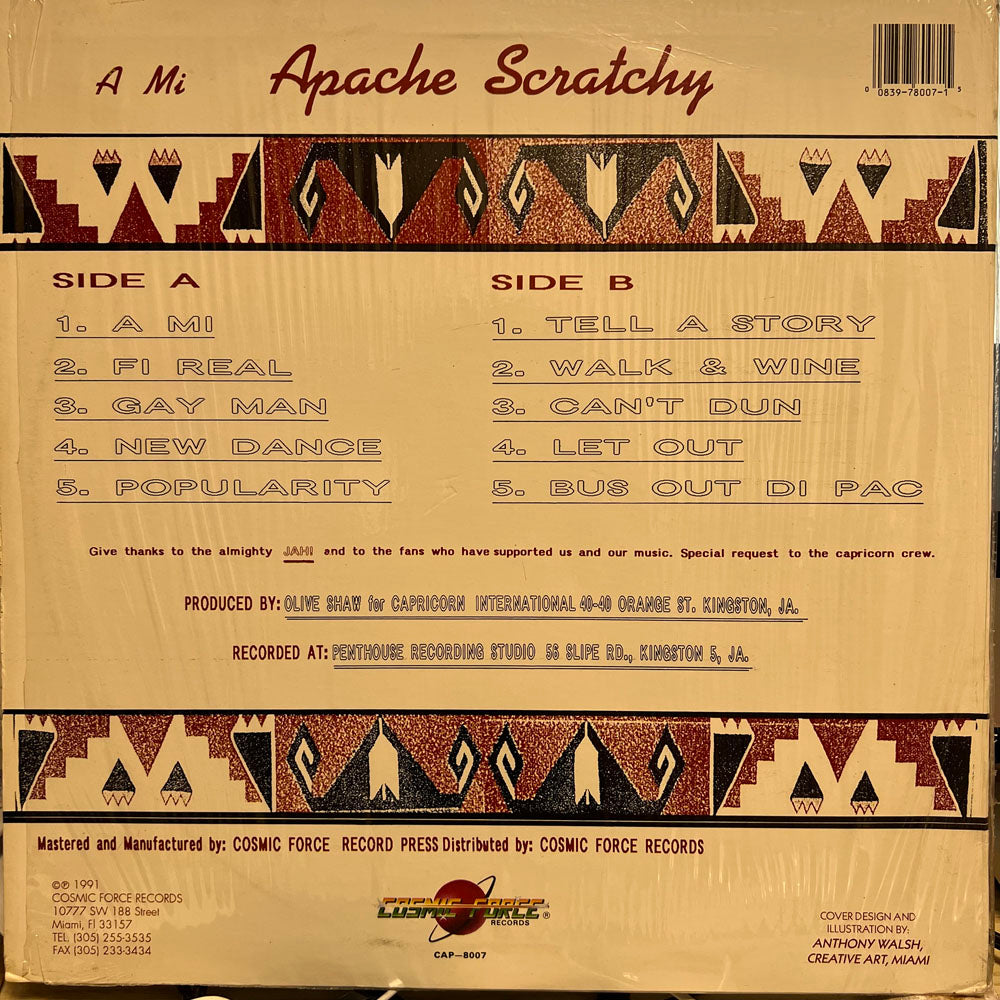 APACHE SCRATCHY / A MI APACHE SCRATCHY