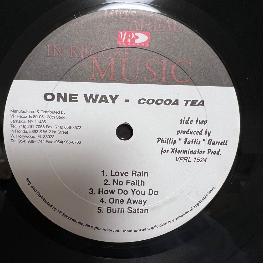 COCOA TEA / ONE WAY