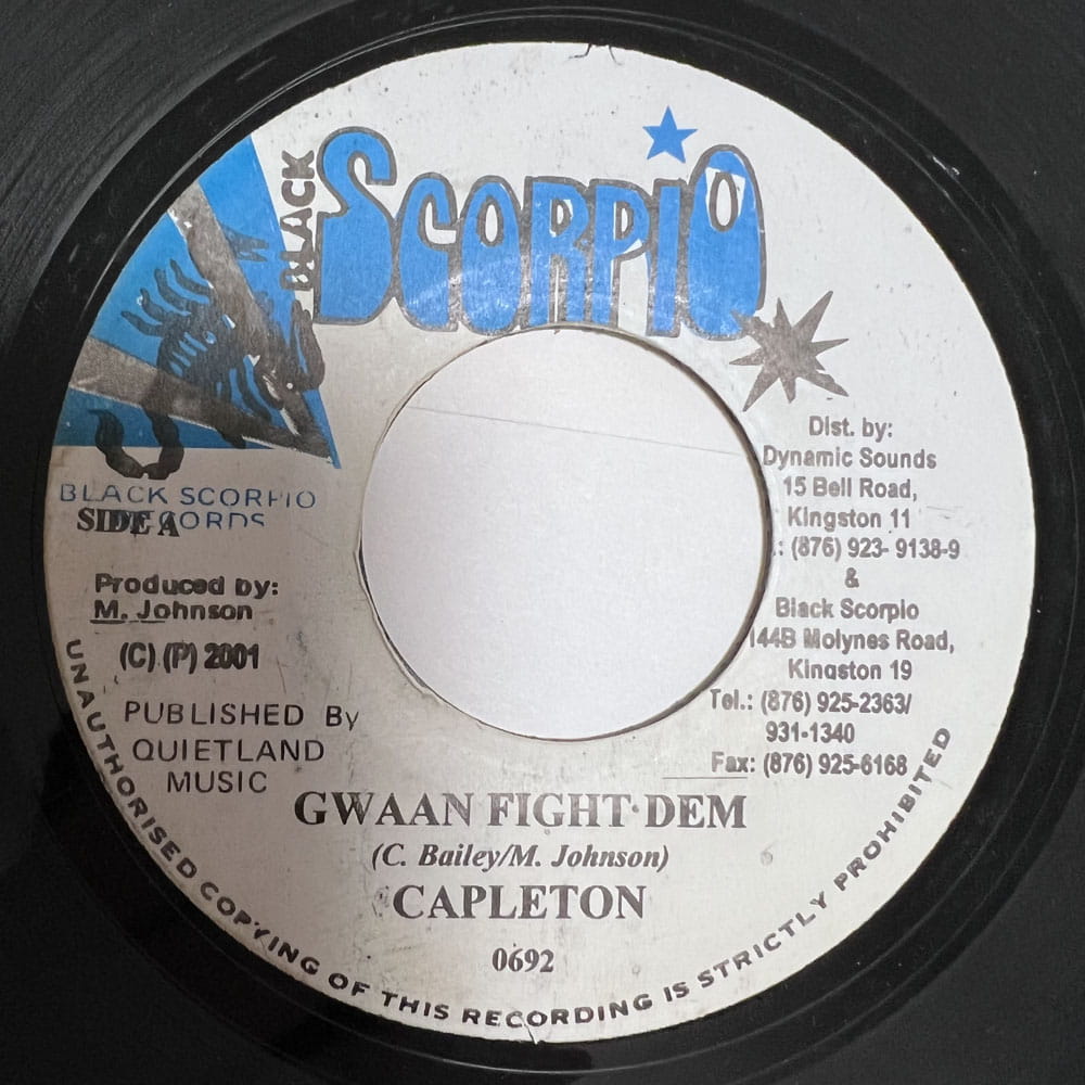 CAPLETON / GWAAN FIGHT DEM