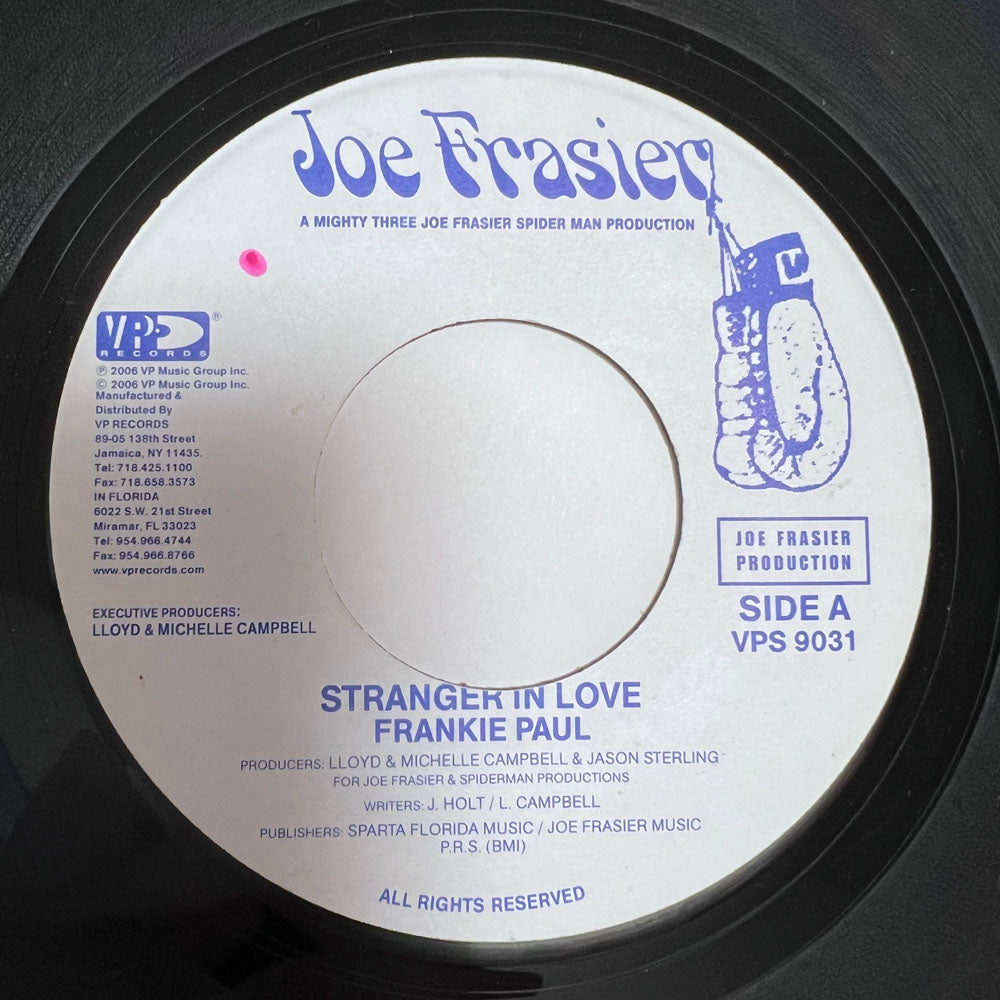 FRANKIE PAUL STRANGER IN LOVE – YARDIES SHACK RECORDS
