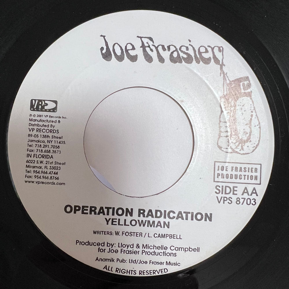 ITALS / INA DIS TIME - YELLOWMAN / OPERATION RADICATION