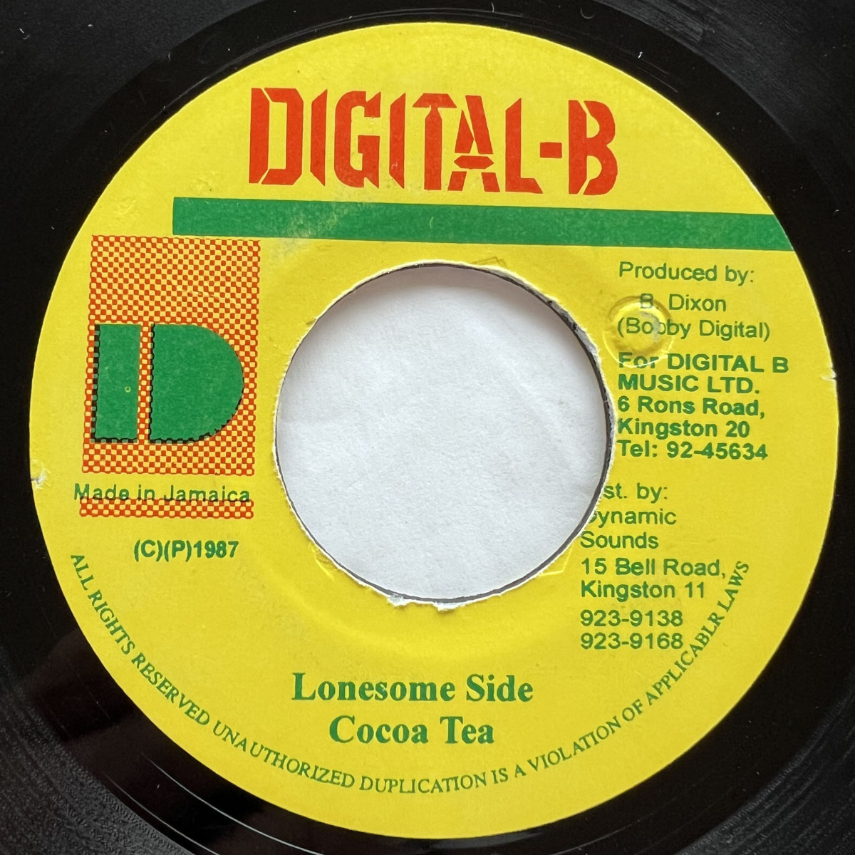 COCOA TEA / LONE SOME SIDE