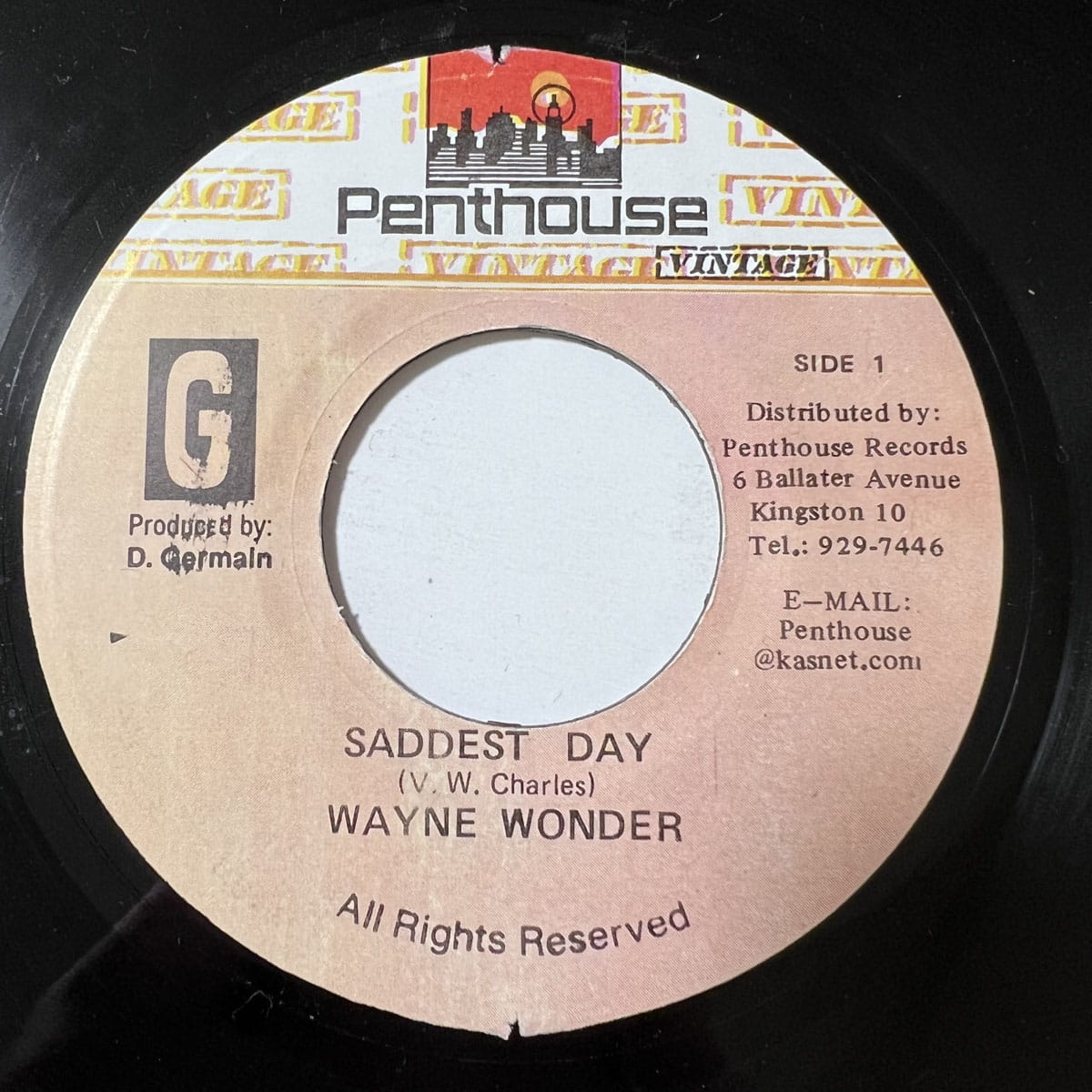 WAYNE WONDER / SADDEST DAY
