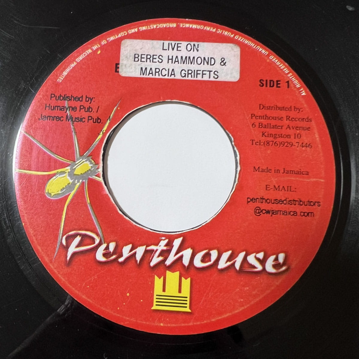 BERES HAMMOND & MARCIA GRIFFITHS / LIVE ON