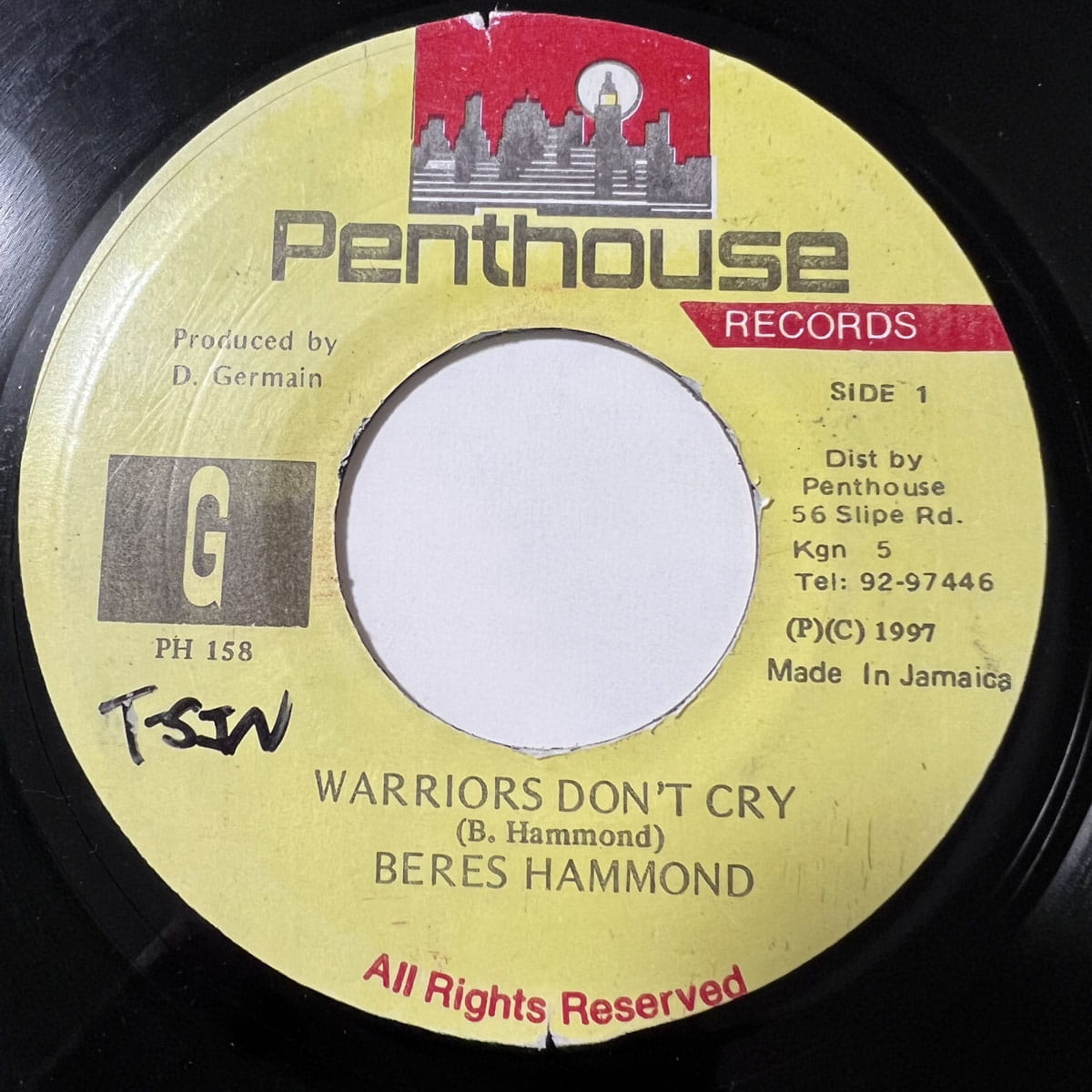 BERES HAMMOND / WARRIORS DON'T CRY