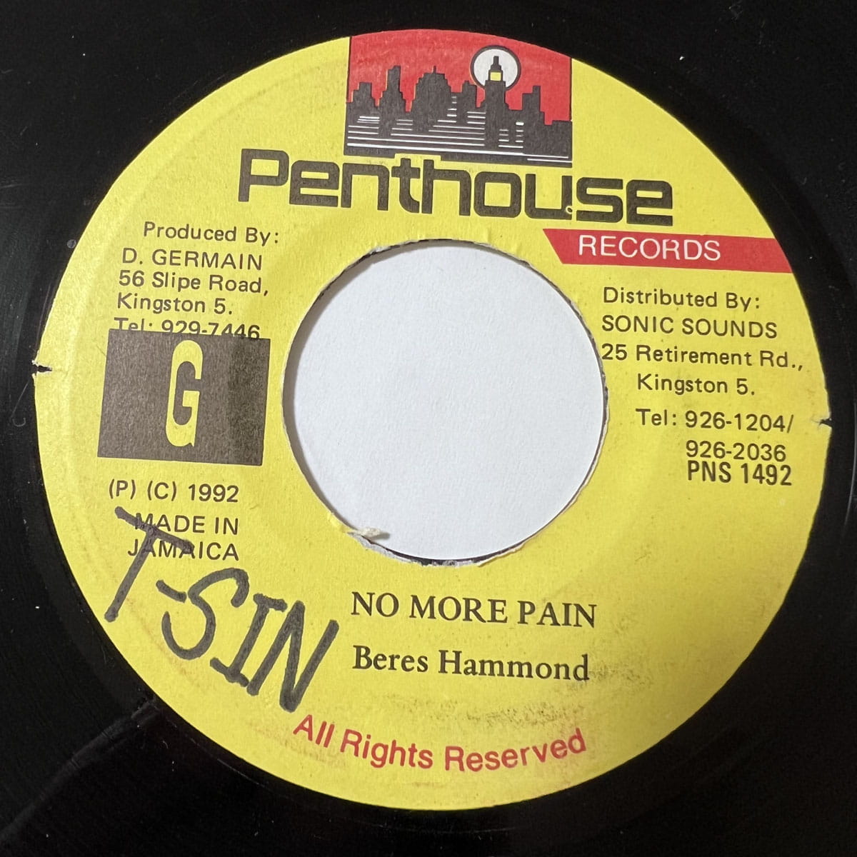 BERES HAMMOND / NO MORE PAIN