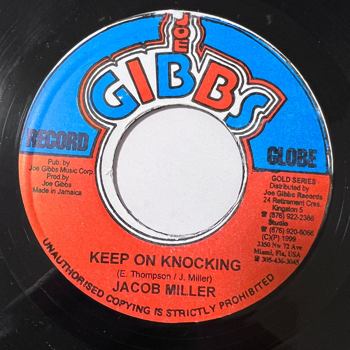 JACOB MILLER / KEEP ON KNOCKING