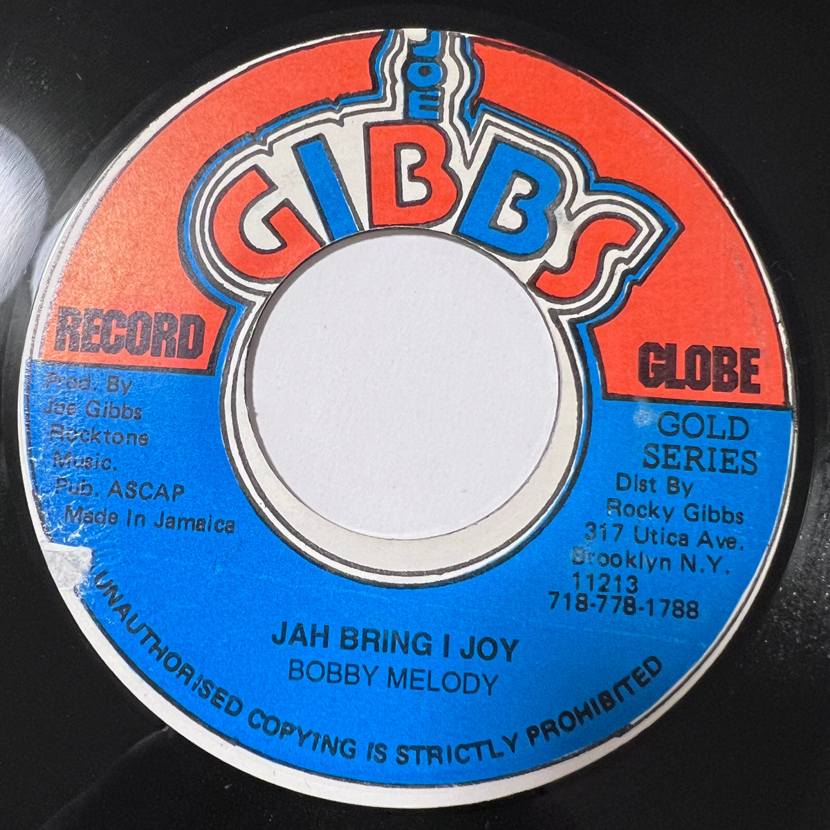 BOBBY MELODY / JAH BRING I JOY