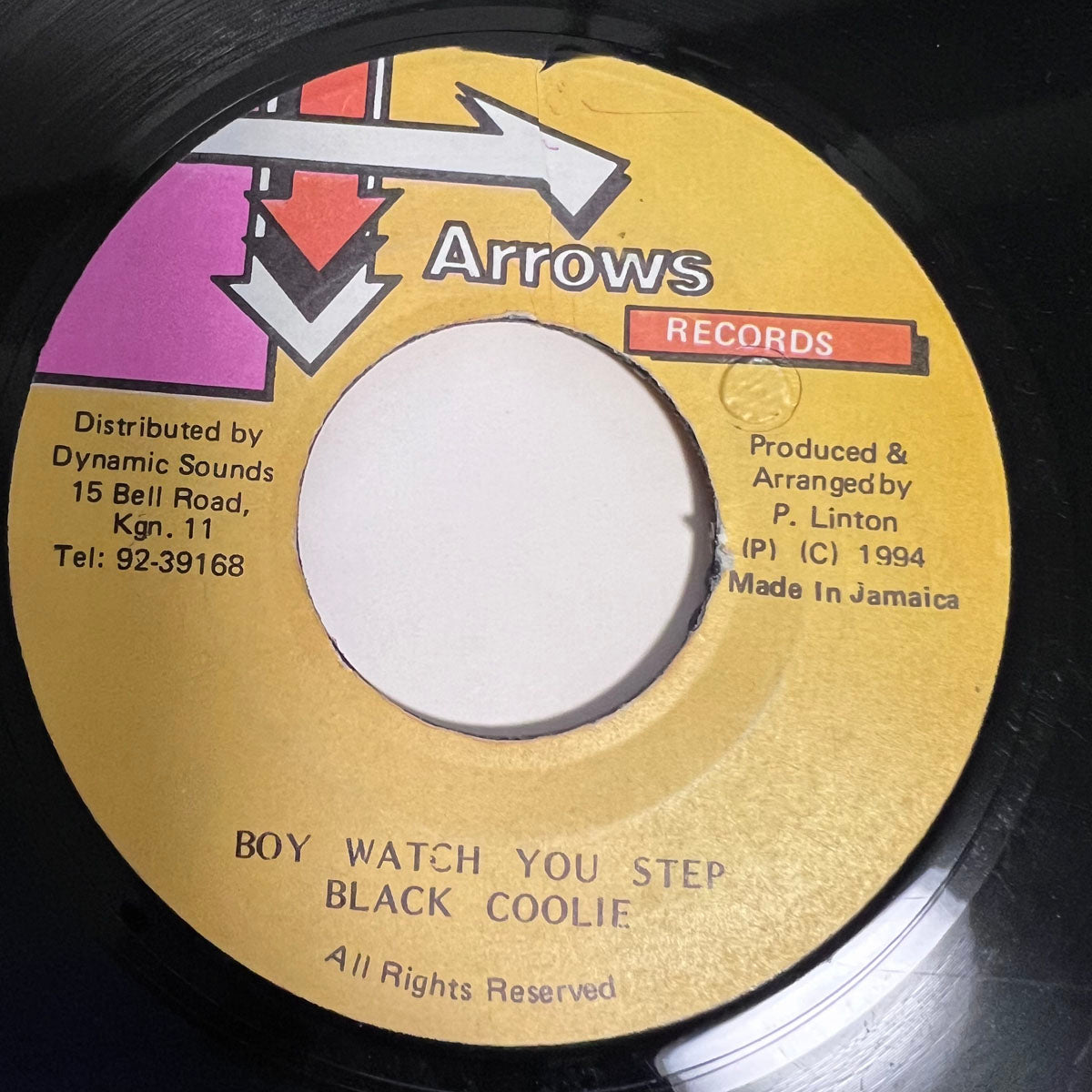 BLACK COOLIE / BOY WATCH YOU STEP