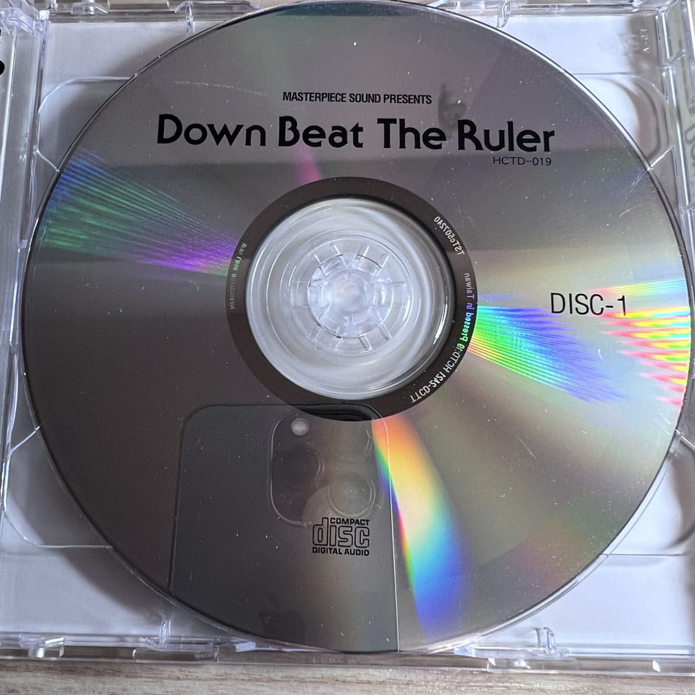 【CD】MASTERPIECE SOUND / DOWN BEAT THE RULER(2枚組)