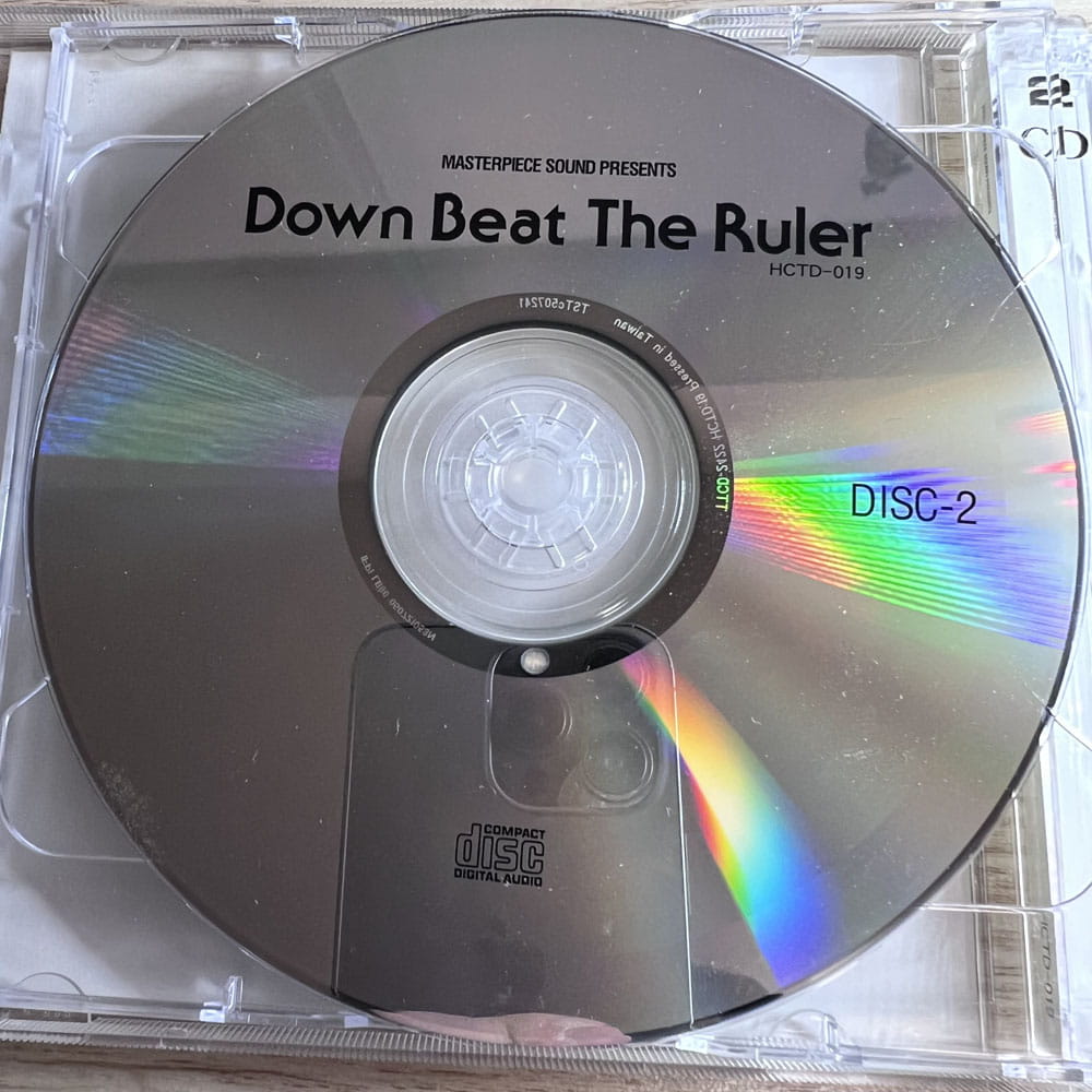 【CD】MASTERPIECE SOUND / DOWN BEAT THE RULER(2枚組)