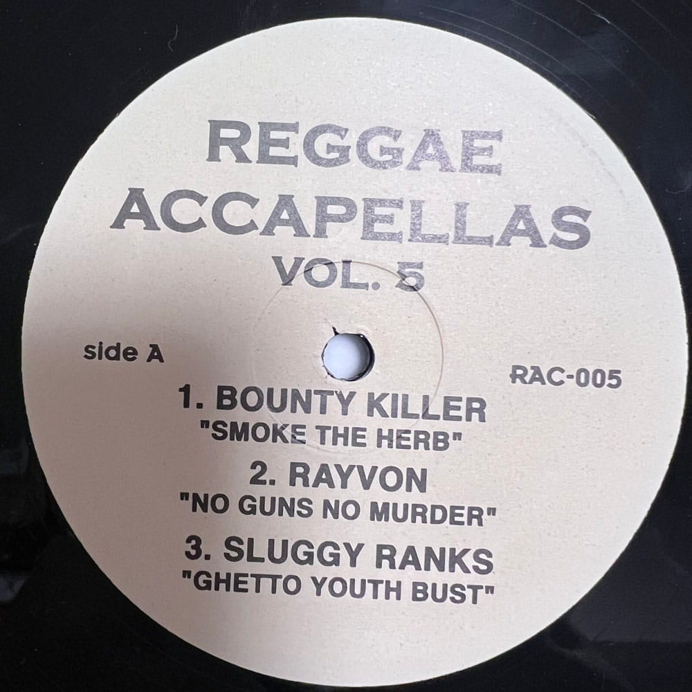 V.A. / REGGAE ACCAPELLAS VOL.5