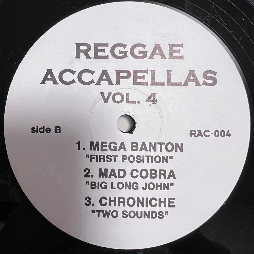 V.A. / REGGAE ACCAPELLAS VOL.4