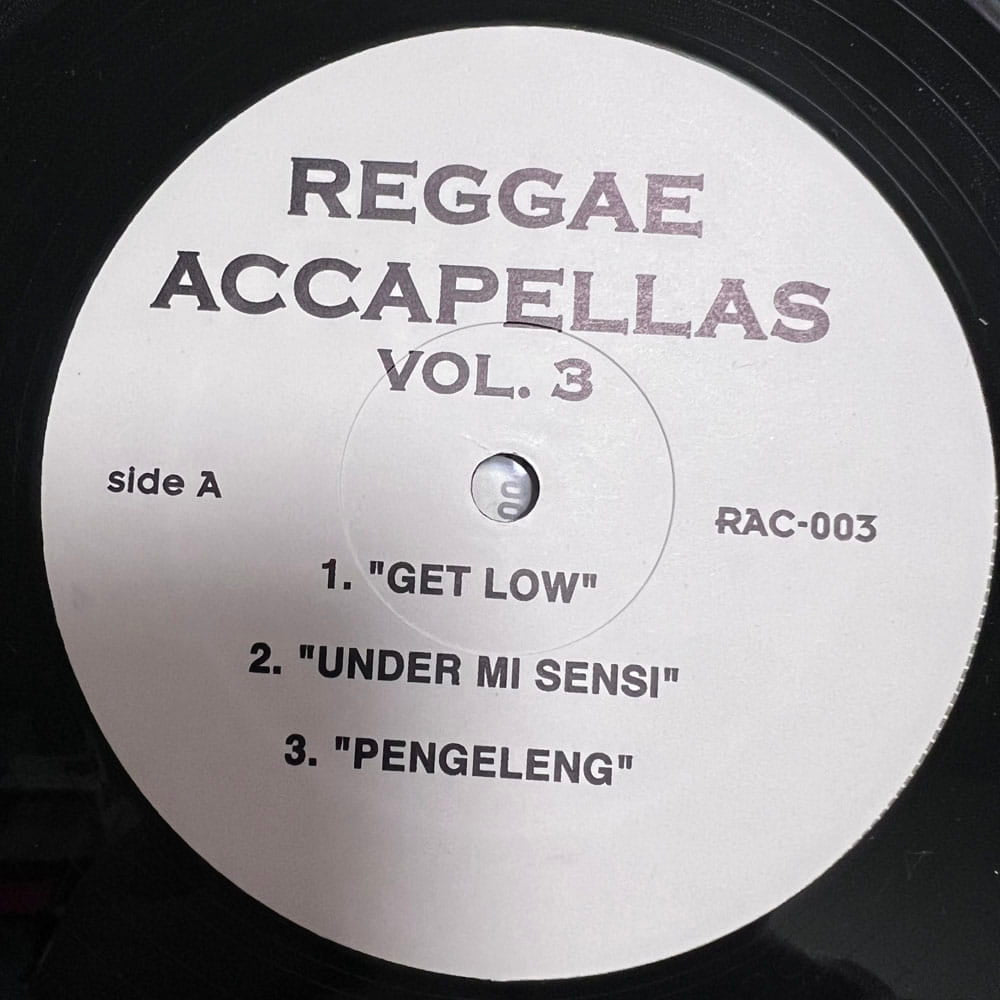 V.A. / REGGAE ACCAPELLAS VOL.3