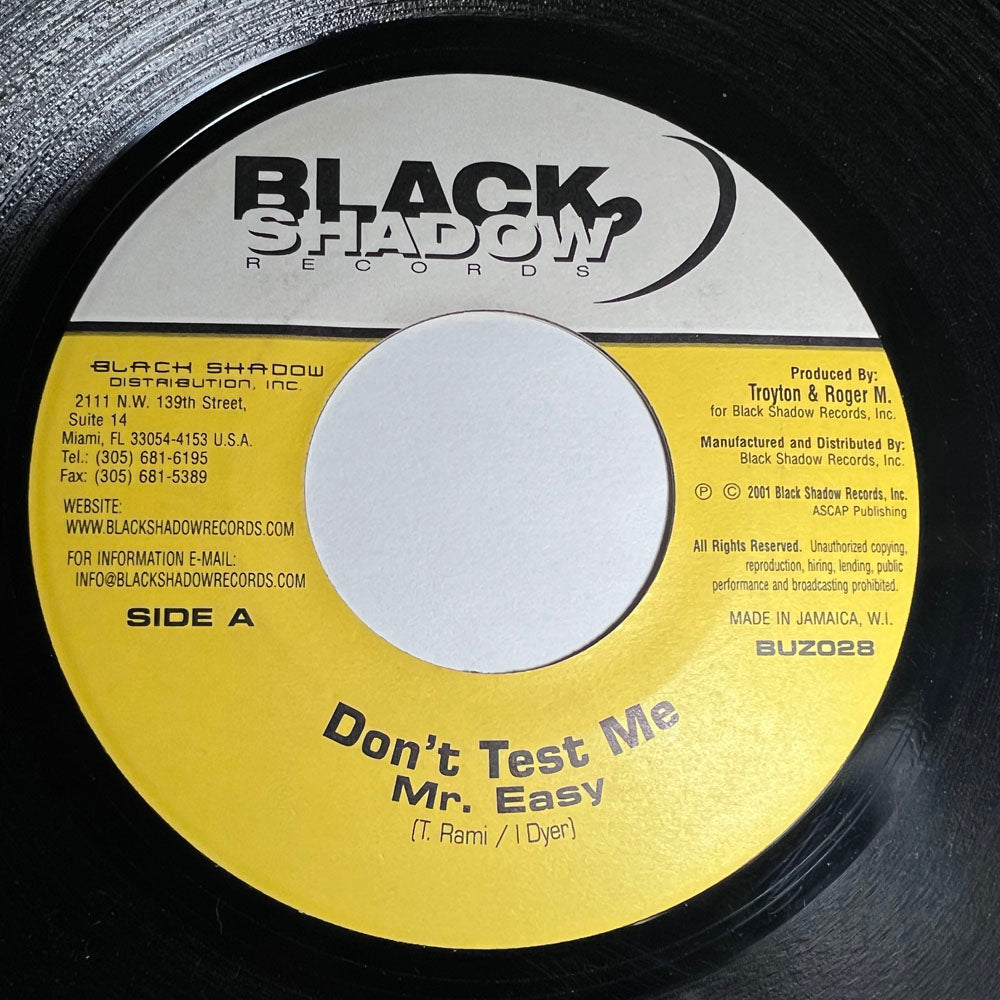 MR. EASY / DON'T TEST ME