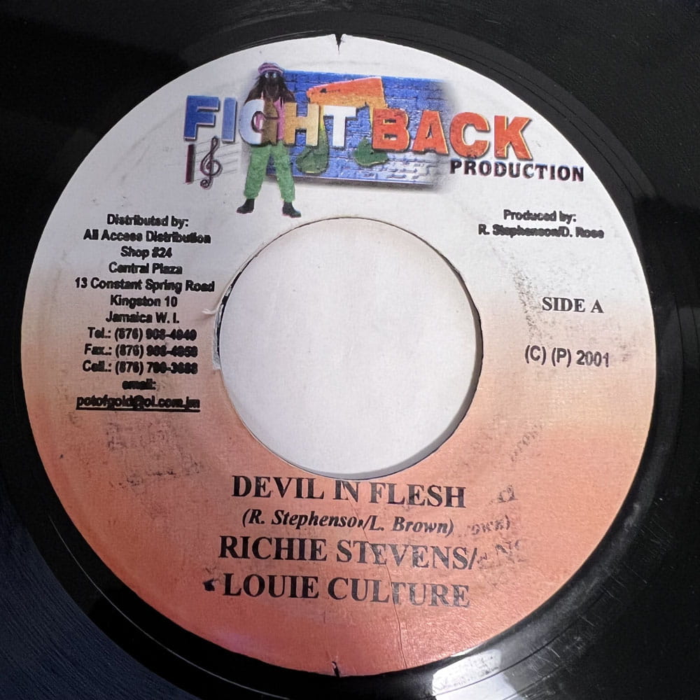 RICHIE STEPHENS & LOUIE CULTURE / DEVIL IN FLESH