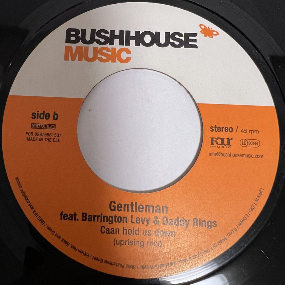 GENTLEMAN, BARRINGTON LEVY & DADDY RINGS / CAAN HOLD US DOWN